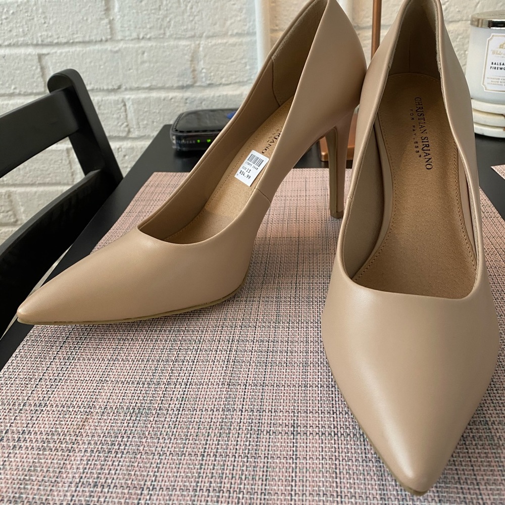 Christian Siriano for Payless Size 13 Heels Nude